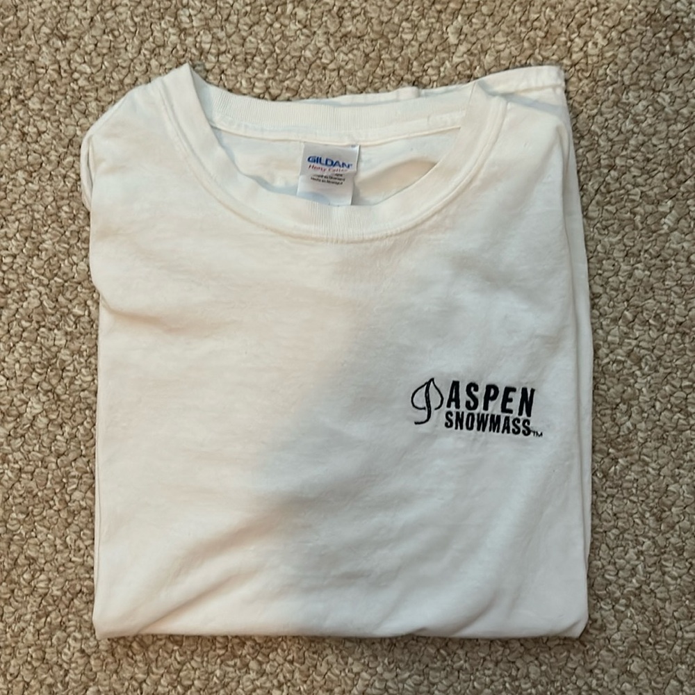 Embroidered Aspen Snowmass T-Shirt